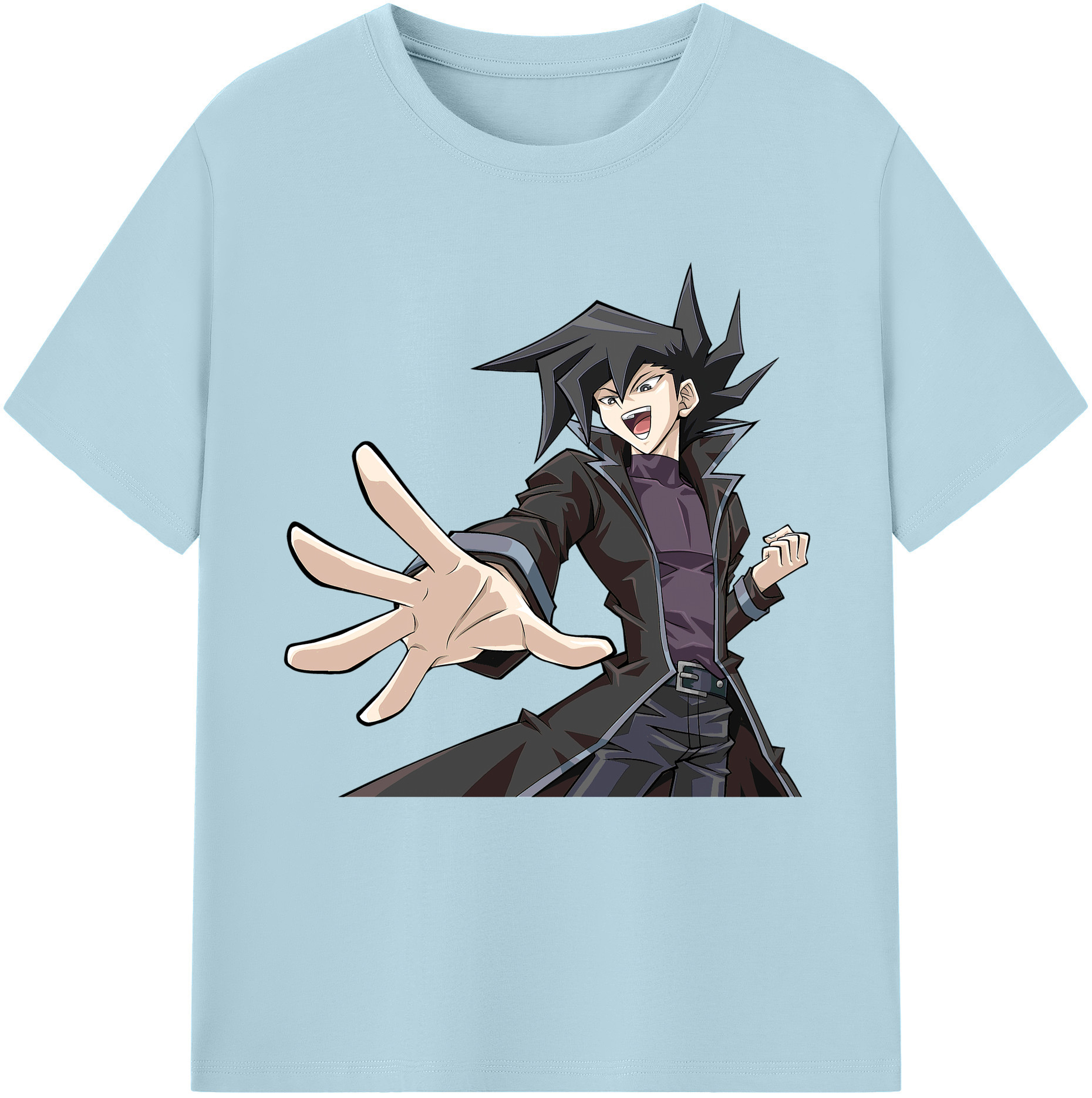（画像用） 遊☆戯☆王 Yu-Gi-Oh! 綿100％半袖Tシャツ（フロントプリント）